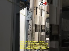 PLC HMI Portemonnee Weefselproductielijn Volautomatische 100 Zak/Min