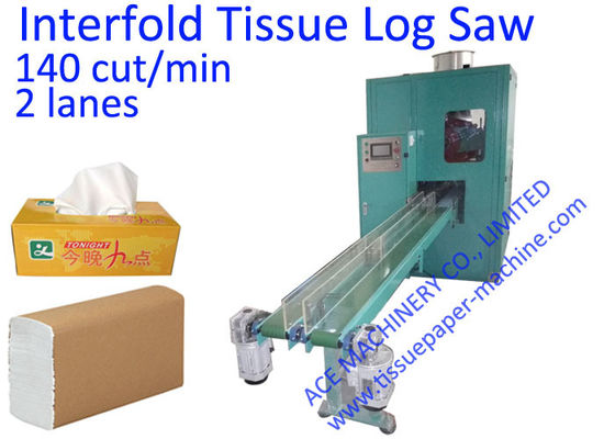 140 Cut / Min V Fold Paper Towel Making Machine