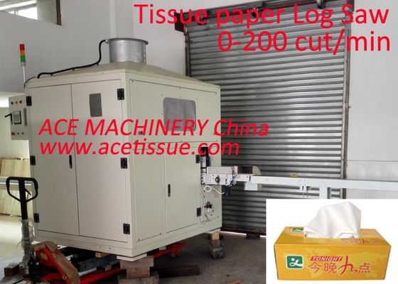 High Speed CE Log Cutting Machine For M Fold Paper Towel