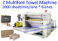 Z Multifold 6 Lanes Tissue Paper Converting Machine