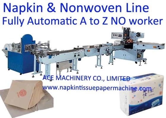 Fully Automated Napkin Production Line