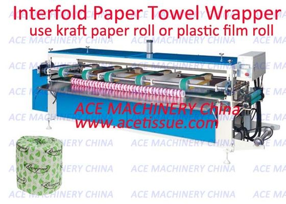 Automatische papierwikkelmachine 2800 mm logbreedte voor toiletpapierrol