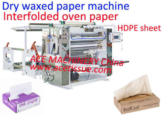 Facultatieve Embossing Interfolder-machine voor Interfolded Bakery Tissue Sheets 15