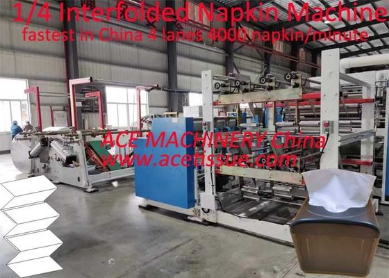 PLC-controle Gezichtsweefselpapiermachine met 2 kleurenprinten