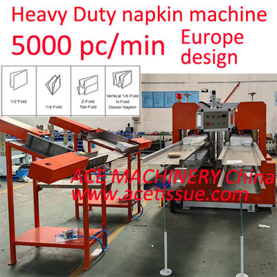 4 rijstroken High Speed Servet Tissue Paper Machine Zware papier servet machine