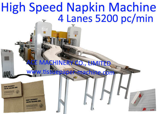 200x200mm 4 Het Papieren zakdoekjemachine van het Kleurendrukservet