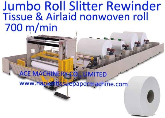1200mm het Automatische Papieren zakdoekje die van het Moederbroodje en Machine scheuren opnieuw opwinden