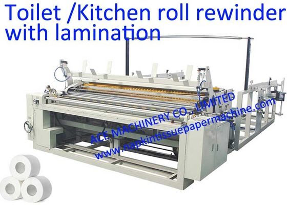 2400mm het In reliëf maken Toiletpapier dat Machine maakt