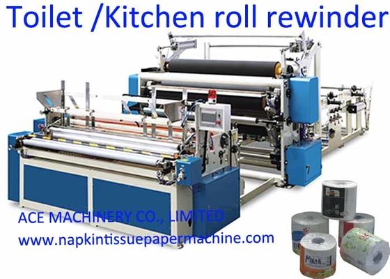 Punt om Laminering 3000mm te richten Automatisch Toiletpapier dat Machine maakt