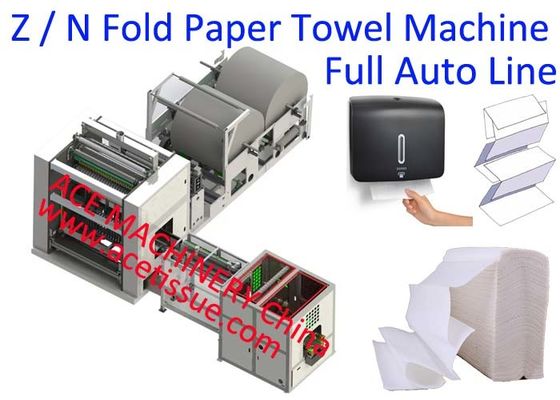 Autooverdracht van de keukenrolmachine de volledig aan de Verpakkingsmachine van de Handhanddoek