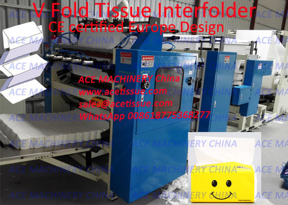 De automatische Machine van Interfolder van het Kleenexpapieren zakdoekje met Kleurendruk